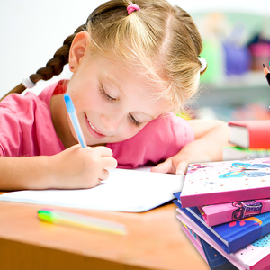 Diario per Ragazze con Lucchetto e Chiave a Forma di <span class=keywords><strong>Farfalla</strong></span>, Regalo per Ragazze di 10-12 Anni a Buon Prezzo - Product Image 6