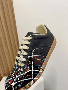 Luxurious Custom Lace-Up High-Heeled Retro Black Shoes Cushioning Soft Soles Fashion Trend Durable Men's Women's Casual - Product Image 3