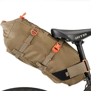 OEM防水バイクテールシートバッグ大容量ロードマウンテンサイクリングバイクシートサドルバッグ