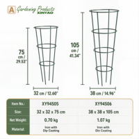 Support de plante en fer robuste et élégant, treillis peu encombrant, facile à assembler, pour jardin, patio, balcon, cour, vente en gros, usine, usage commercial