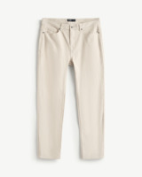 Pantalon habillé homme taille mi-haute en coton tissé léger avec élasthanne, coupe ajustée, respirant, multi-poches, confort et mobilité, idéal pour les routines de lavage