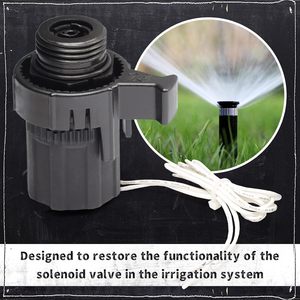 Kit de Reparación de Solenoide Erchon 236239 para Reemplazo de Válvula de Sistema de Riego, Plástico Negro con Cables - Product Image 4