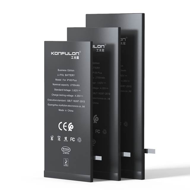 Konfulon High Capacity Mobile Phone Replacement Battery Rechargeable Li-ion Batteries for Mobile Phone