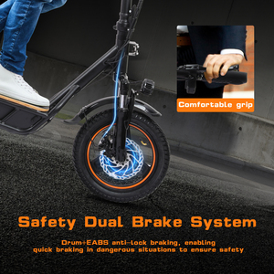Scooter con Llantas de 14 Pulgadas, Capacidad de Carga de 150 kg, 750 W, con Asiento, Scooter para Adultos H14 Freeboy - Product Image 3