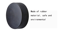 Pucks de hockey sur glace en caoutchouc personnalisés avec impression de couleurs et logo, produits de hockey sur roulettes en gros