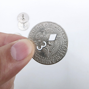 Moneda de Marca, Flaming Coin Prophecy, Accesorios de Magia con Monedas de Close-up KingMagic, Técnicas y para Espectáculos de Talento - Product Image 3
