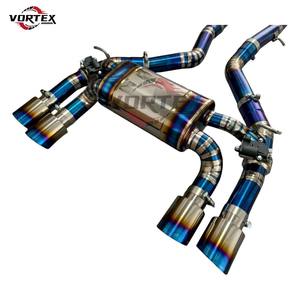 Escape Catback Valvetronic de Titanio Grado 5 de 1.2mm Vortex para BMW F80 M3/F82 M4 S55 3.0T 2014-2018 Alto Rendimiento - Product Image 3