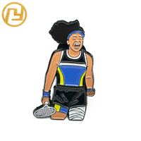 Épingle à chaussure de dessin animé sportif de style moderne Insignes de revers de baskets 3D personnalisés du fabricant Émail doux dur Artisanat décoratif en métal