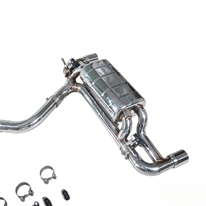 Vente directe d'usine, système d'échappement Catback pour BMW 120i 2.0T B48 2019, tuyau d'échappement haute performance, silencieux Valvetronic - Product Image 4