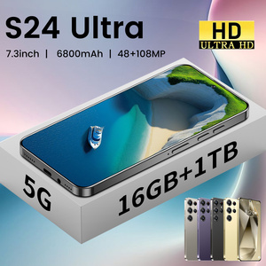 Teléfono Móvil Original S24 Ultra 5G, 8GB+256GB, Doble SIM, con Resolución de Pantalla HD, LTE, para <span class=keywords><strong>S</strong></span> - Product Image 4