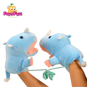 Marionetas de Mano de Peluche Personalizadas de Fábrica, Lindos Guantes de Personajes de Dibujos Animados, Algodón PP Súper Suave, Navidad - Product Image 2