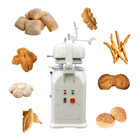 Diviseuse et rondeuse de pâte à pain sandwich, machine à bouler la pâte à bretzel, rondeuse de pâte à pita, diviseuse de pâte à pain intégral pour restaurant