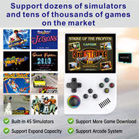 Producto Popular, Consola de Videojuegos Portátil para Niños, con Juegos Preinstalados, Regalo para Niños, Consola de Videojuegos Portátil Delgada con Control Manual
