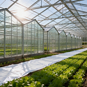 دفيئة متعددة الأقواس سهلة التركيب من ألواح البولي كربونات، مجلفنة، صغيرة/كبيرة، للاستخدام في المزارع والنباتات - Product Image 2