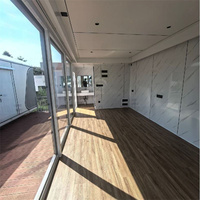 Maisons préfabriquées intelligentes, mini-maisons, assemblage rapide, casas prefabricadas modulares, kits modernes en verre, villas préfabriquées, cabanes en bois