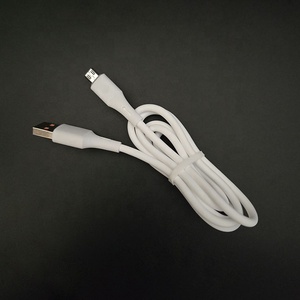 Một cửa dịch vụ nhỏ xách tay đơn giản mềm lỏng Silicone V8 Android USB A để Micro USB Cáp - Product Image 1