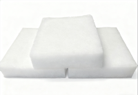 Pièces de siège en tissu non tissé de coton blanc, ajustées, peu encombrantes, à absorption acoustique efficace, pour cartes de porte de voiture et tableaux de bord