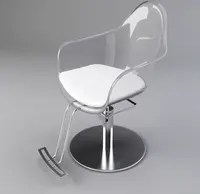 Transparent Acrylic Hairdressing Chairs, Salon Furniture