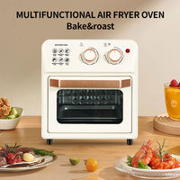 Friteuse numérique multifonctionnelle 12 litres sans huile Mini friteuse à pain Fours de cuisson avec gril