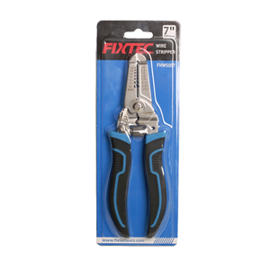 Herramienta de crimpado profesional FIXTEC, alicate multifunción de 7 pulgadas para crimpado y pelado de cables, modelo FHWS007. - Product Image 2