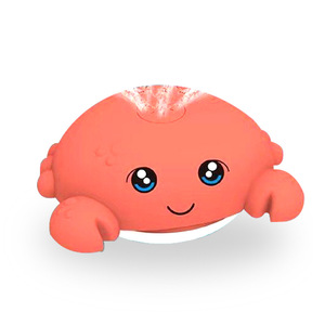 Baby Bath Animal Bath Toy vasca da bagno giocattoli per doccia giocattolo per bagno d'acqua Spray a induzione automatico con luce - Product Image 6