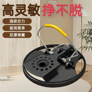 Highly Sensitive Rat Trap Alloy Plastic Automatic Bait Station Strong <b>Bite</b> Force Easy To Use For Mice Control - Product Image 1