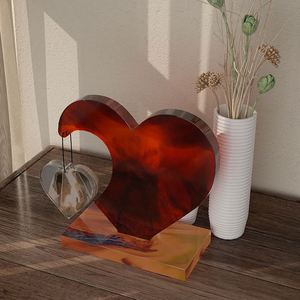 Custom Heart Resin Epoxy Molds DIY Photo Frame Silicone Wholesale Cake <b>Tools</b> for Art and <b>Craft</b> Supplies - Product Image 4