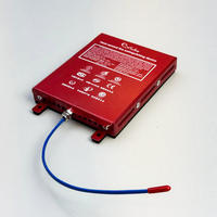 Extincteur automatique portable en acier inoxydable de classe A/B/C/E, batterie au lithium pour la protection d'urgence automobile