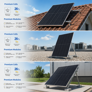 Panel Solar Bifacial E-NICE <span class=keywords><strong>JASOLAR</strong></span> de 720W, Tipo N, Plateado, 182mm, 26% de Eficiencia, TUV IEC, Doble Vidrio para Plantas de Energía - Product Image 1
