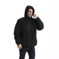 Veste chauffante USB thermique légère pour les activités de plein air d'hiver-Windbreak Camping Randonnée Veste électrique Chauffante Zipper