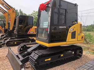 รถขุดขนาดเล็ก Komatsu PC70 คุณภาพสูง สภาพใหม่ 90% น้ำหนักใช้งาน 7 ตัน เครื่องยนต์หลัก ชิ้นส่วน PLC ผลิตในญี่ปุ่น ปี 2020 - Product Image 2