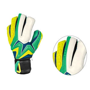 Gants de gardien de but en latex personnalisés de haute qualité, nouvelle mode, doigts entiers, légers, sangle de poignet réglable, meilleure édition - Product Image 5