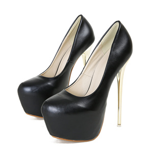 Zapatos de Mujer con Plataforma Impermeable de 16 cm de Tacón Alto para Desfile, Fiesta Sexy, Actuación en Escenario, Tallas 34-45 - Product Image 6