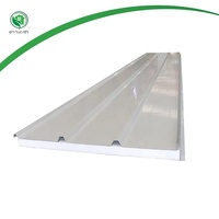 Panel de Techo y Pared de Acero Galvanizado EPS Sandwich de 50-200 mm, Personalizado de Fábrica, Interior Completamente Tecnológico, Resistente al Fuego y Ecológico