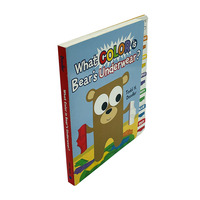 Impresión de libros de cartón para niños, precio barato, más de 30 años de experiencia