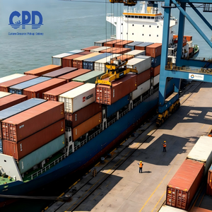 LLEGADA DE CONTENEDORES COMPLETOS POR TRANSPORTE MARÍTIMO GLOBAL AL PUERTO, CARGA A GRANEL, DECLARACIÓN ALADO A LA ADUANA. - Product Image 1