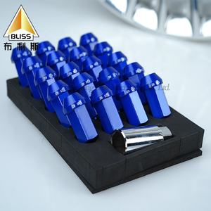 Pièces de performance pour voitures de course <span class=keywords><strong>Jante</strong></span> RB4 M12 * 1.25 M12X1.25 M14X1.25 <span class=keywords><strong>Jante</strong></span> de roue en aluminium vierge Écrous de blocage de roue personnalisés - Product Image 3