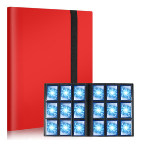 Classeur promotionnel pour cartes cadeaux, album photo 9 pochettes, porte-cartes <span class=keywords><strong>de</strong></span> collection, classeur en PP pour le bureau - Product Image 1