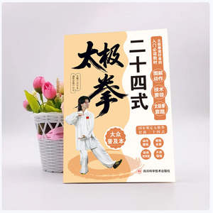 24式太极（太極拳）图解练习-高效动作 短时间练习 综合训练 传统 - Product Image 2