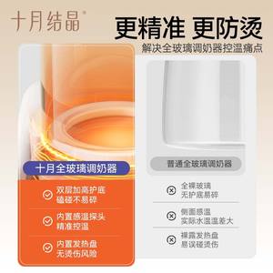 Calentador y Esterilizador de Biberones October Crystal, Temperatura Constante de 37-95°C, Dispositivo de Alimentación para Bebés de 0 a 12 Meses - Product Image 5