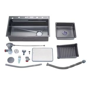 Modern Popular Nano Large Single Slot Stainless Steel Kitchen <strong>Sink</strong> Handmade Multi-Function Cup Washer Single Bowl Style - Product Image 1