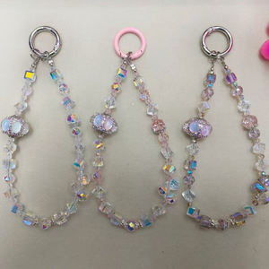 سوار جوهرة للفتيات السحرية ، حبل للهاتف المحمول ، سلسلة مطرزة يدويًا ، سلسلة قصيرة لليد ، سوار بحبل مشبك - Product Image 6