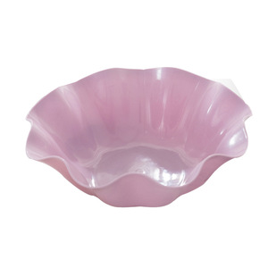 Lotus Leaf Shaped Fruit Plate Plastic Large Size Simple Style Home Snack Bowl For Fruits Vegetables Candy Sunflower Seeds - Product Image 5