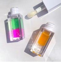 Logo personnalisé Lip Plumper Gloss 16 huile aromatisante fruit label privé soin des lèvres teinte colorée huile Vegan pour lèvres Plumper clair