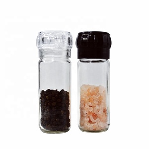 <span class=keywords><strong>Moulin</strong></span> à sel et à poivre en céramique écologique jetable avec bouteille en verre <span class=keywords><strong>de</strong></span> 100 ml, modè<span class=keywords><strong>le</strong></span> XJR, modè<span class=keywords><strong>le</strong></span> SG-006 - Product Image 2