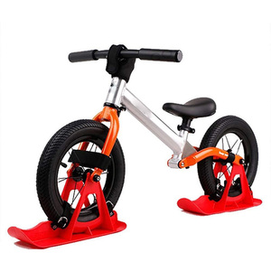 Ensemble de planche de luge à neige pour pièces de scooter de vélo d'équilibre de 12 pouces sans pédale d'entraînement vélo ski marcheur pour vélo d'équilibre - Product Image 2