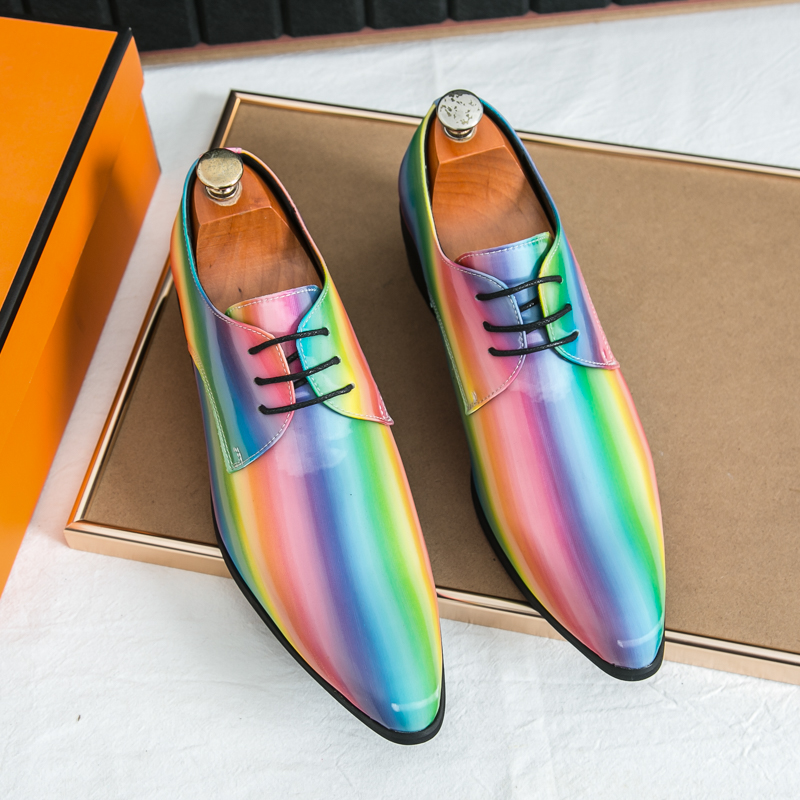 Colored Laces on Dress Shoes - Elegant & Stylish Trims