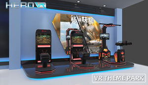 HEROVR Simulador Interior/Exterior Bicicleta Motor Spinner Juegos VR <span class=keywords><strong>Escape</strong></span> Room & Cinema Shooting Metal Parque de Atracciones para Aventura - Product Image 5