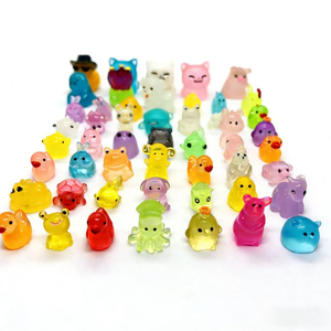 Mini Bolsas Sorpresa de Animales de Resina - Variedad de Animales de Resina para Recuerdos de Fiesta, Caza del Tesoro, Acuario DIY, Decoración de Micropaisajes - Product Image 1