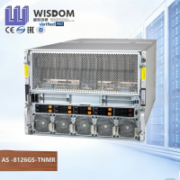 Servidor HPC con IA de Plataforma Pura AMD EPYC AS-8126GS-TNMR 8U Rack, 8x Instinct MI350X, Doble EPYC 9005, Infinity Fabric, 6TB DDR5 6400MT/s